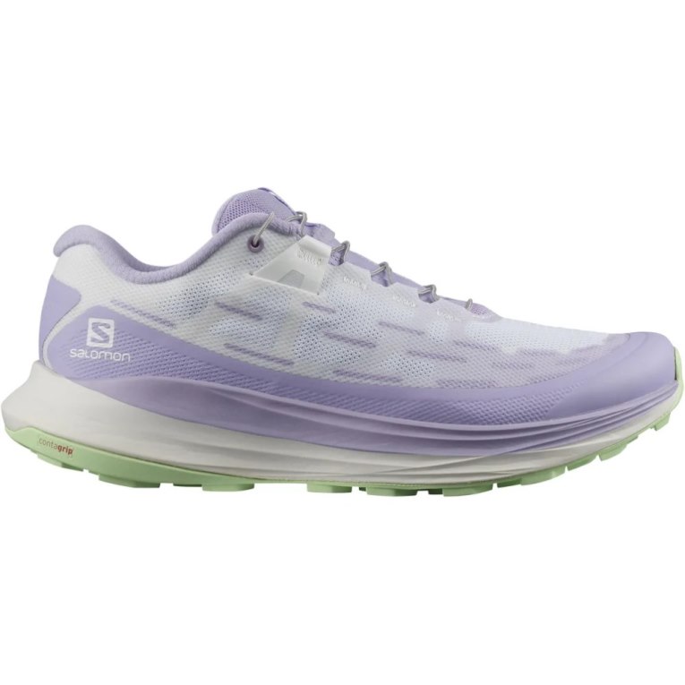 Tenis Para Trail Running Salomon Ultra Glide Mujer Lavanda Blancos | MX ACGT739